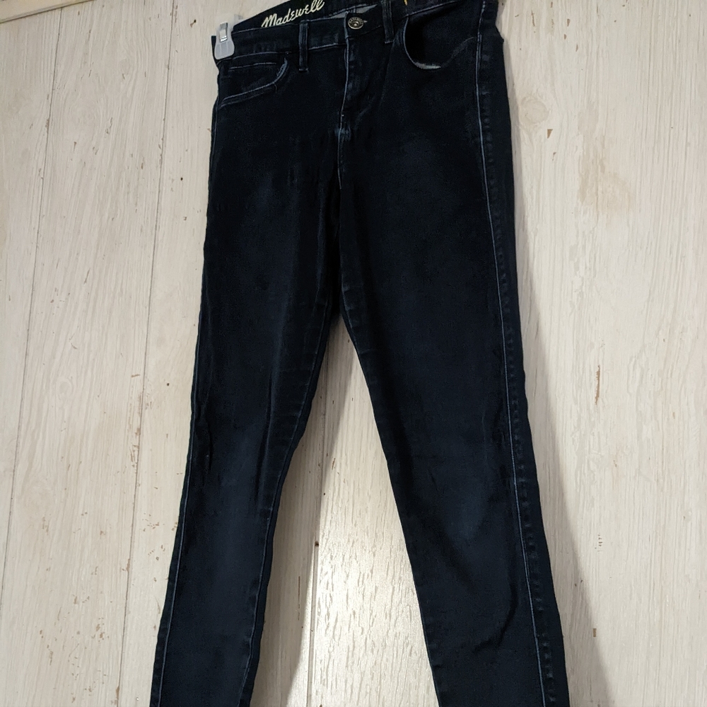 Madewell Skinny-Skinny Ankle Jeans — Size 27 — Worn + Slight Stretch